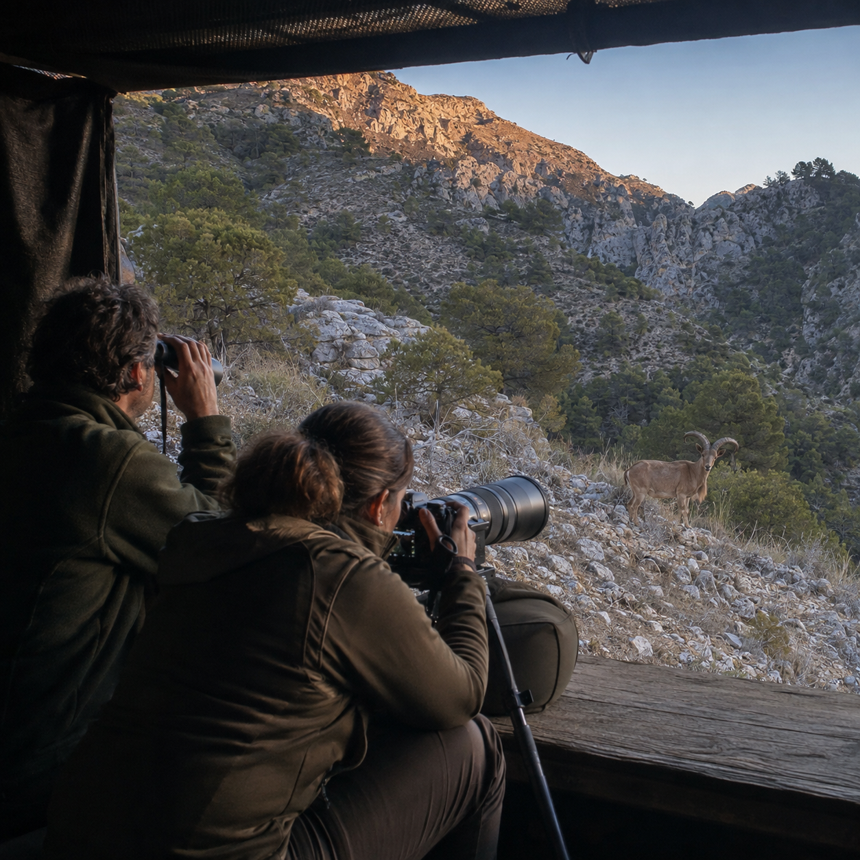 Caza Fotográfica de Fauna en Sierra Espuña