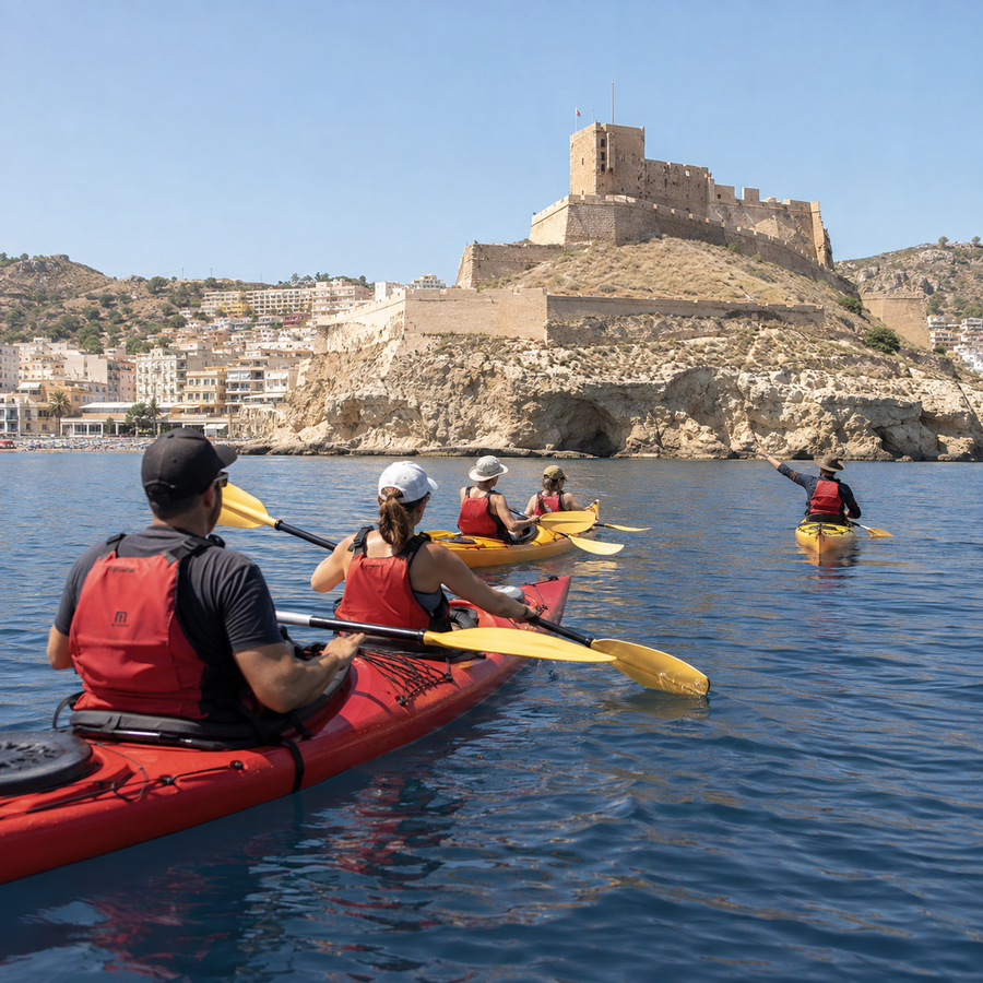 Kayak + Visita a Castillo Costero