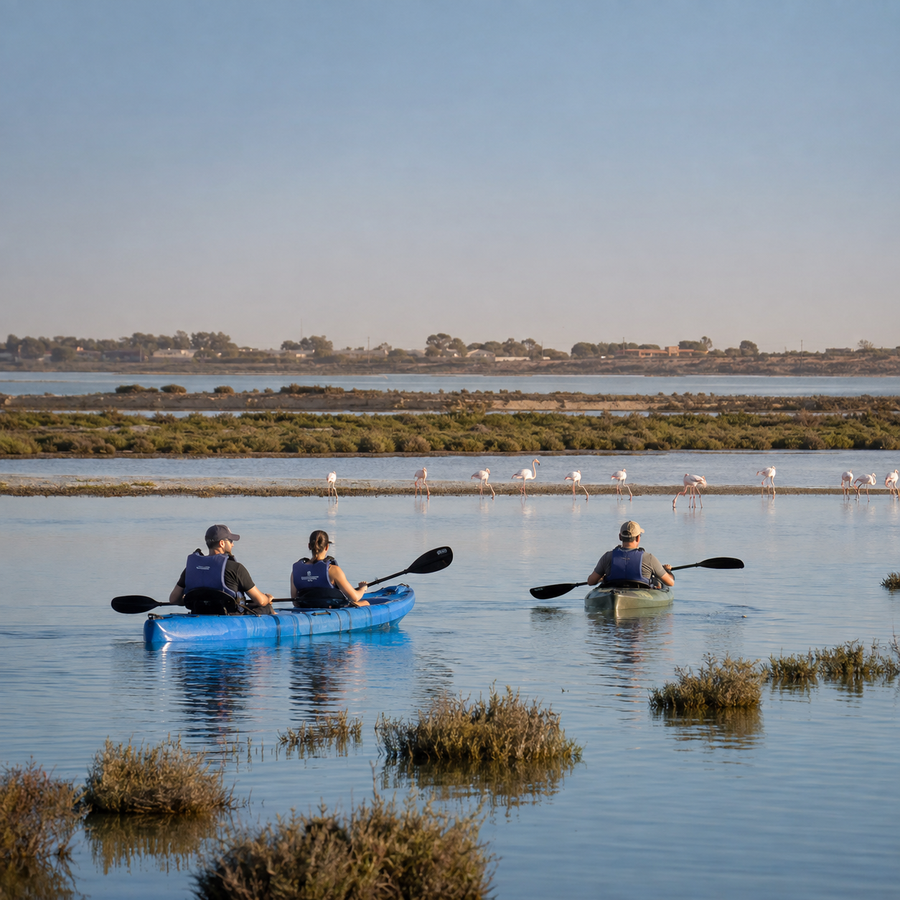 Kayak por las Salinas de San Pedro del Pinatar