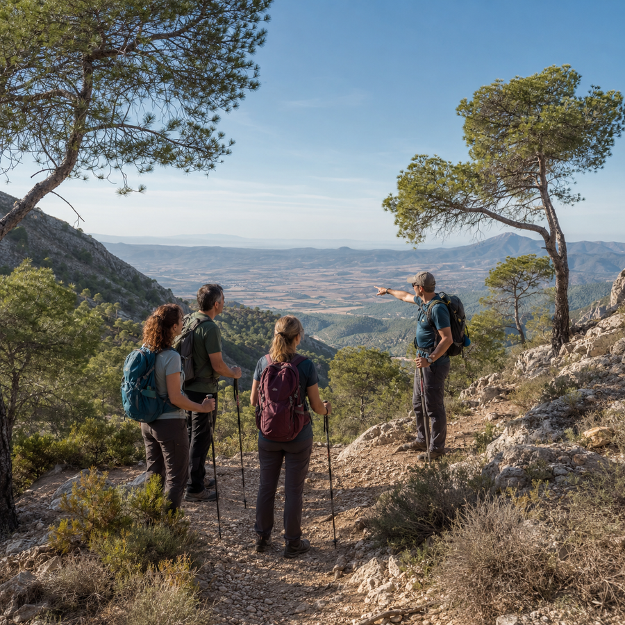 Senderismo Guiado por Sierra Espuña