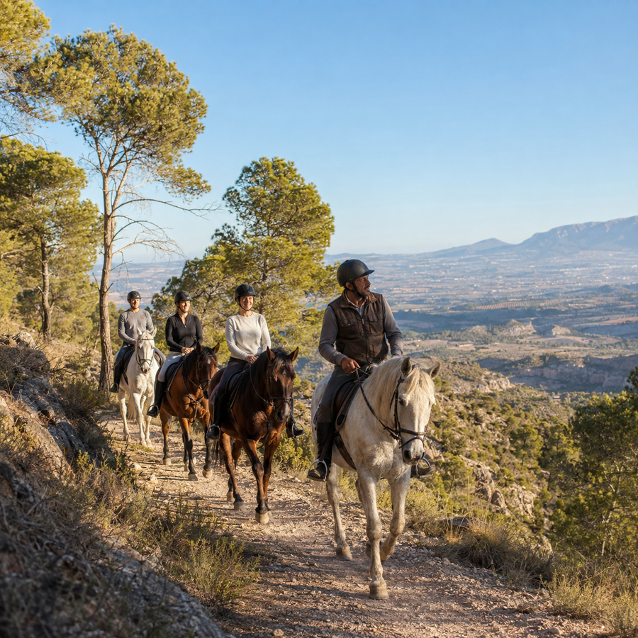Ruta a Caballo por Sierra Espuña