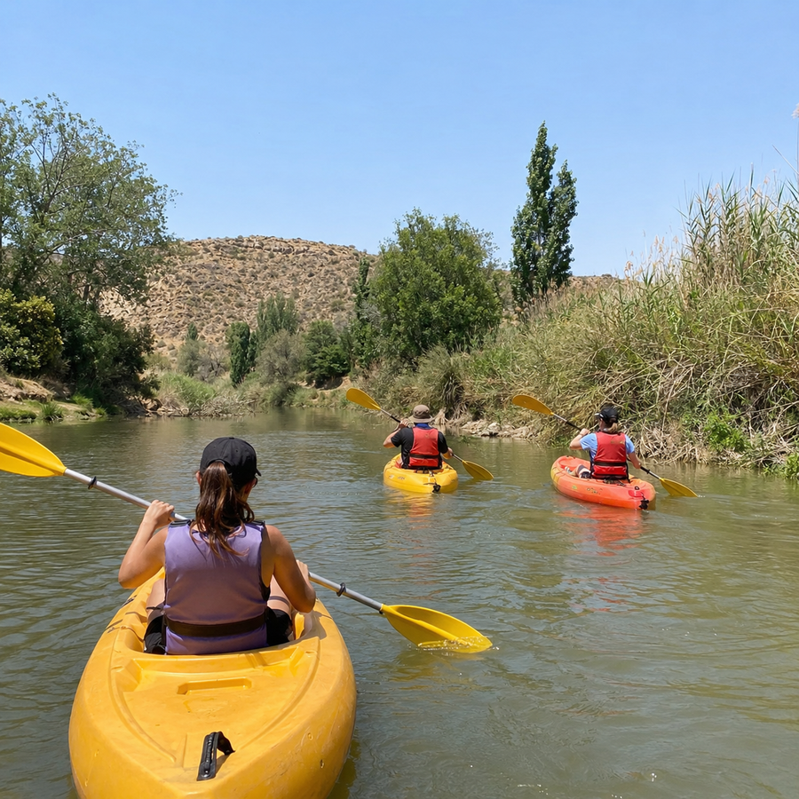 Kayak de Río en el Segura
